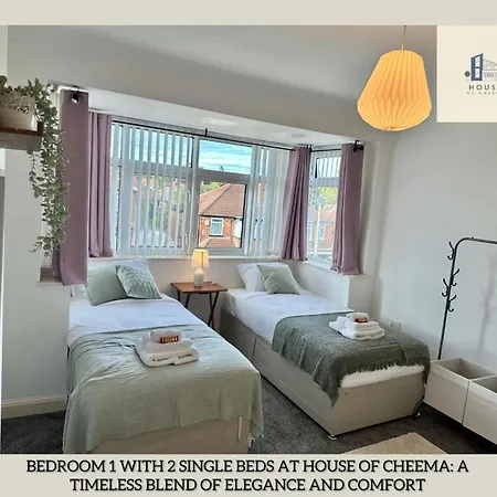 شقة Leeds Carnival Comfort 4br House ليدز